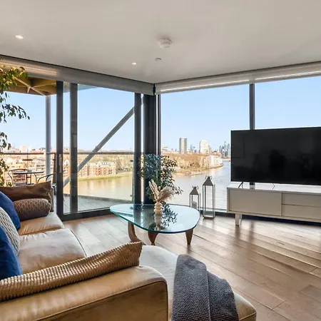 Battersea Power Station 2Br 2Ba River View
